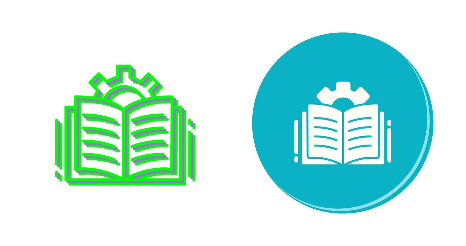 Open Book Vector Icon