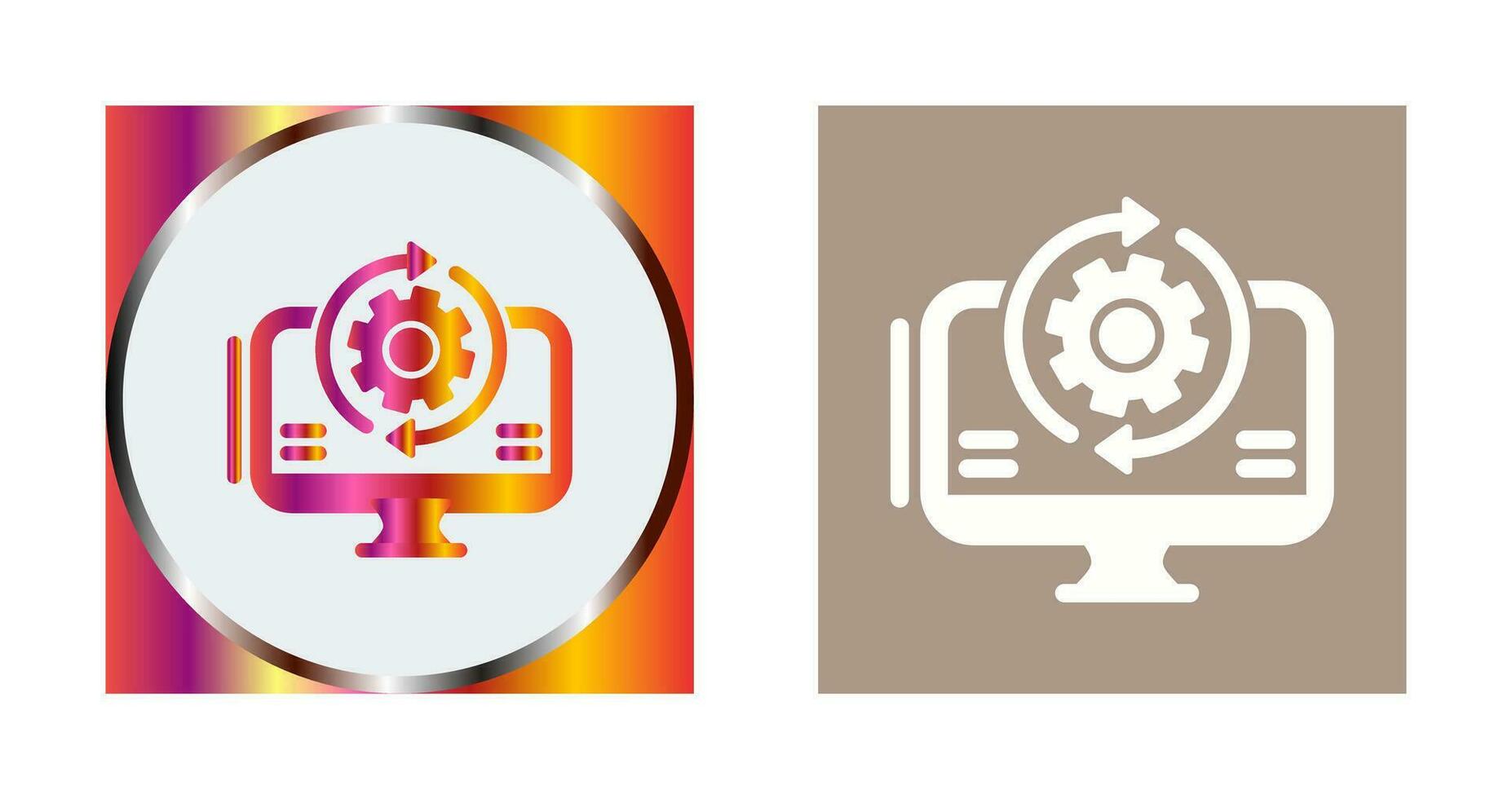 Synchronization Vector Icon