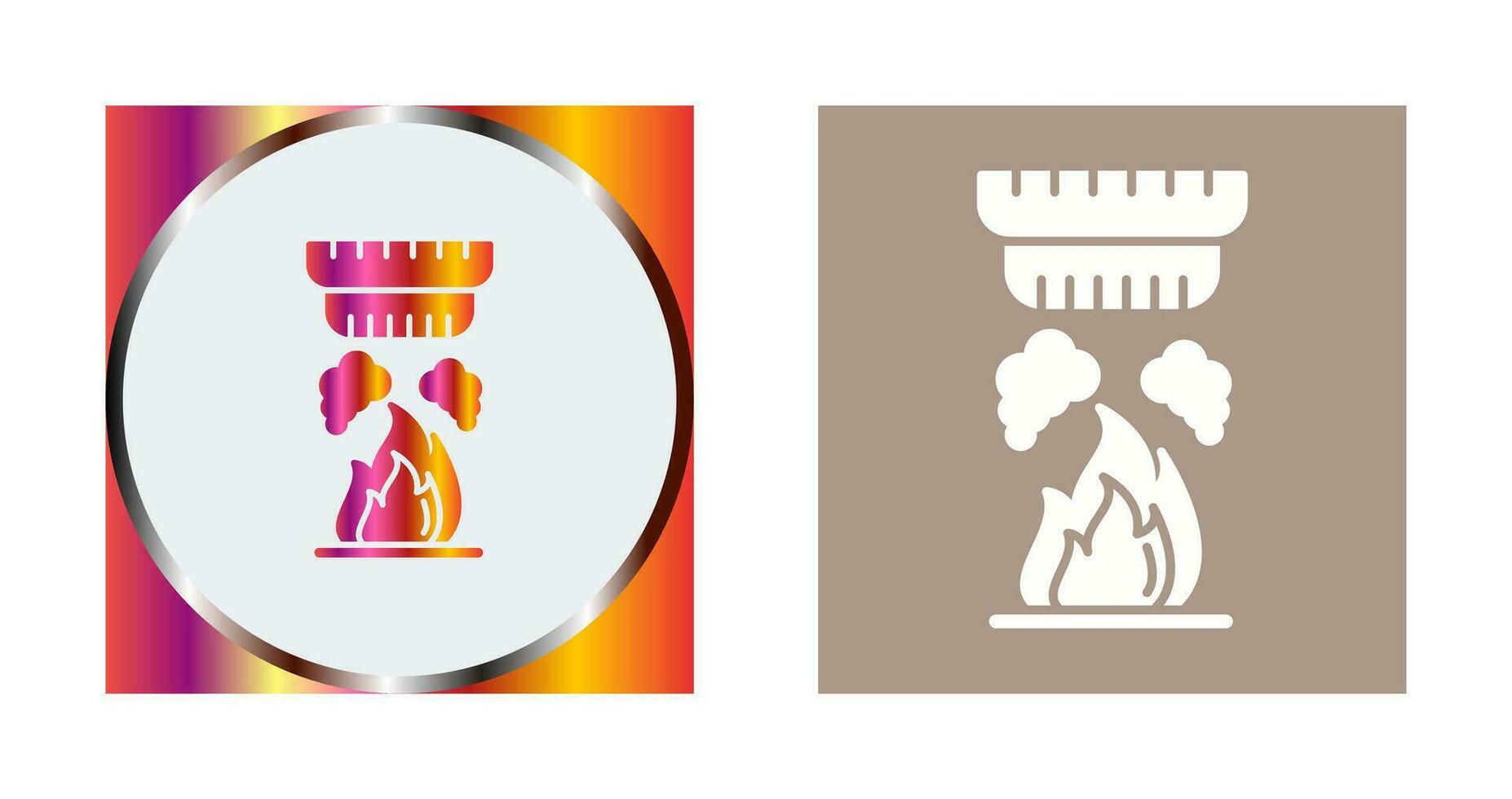 Smoke Detector Vector Icon