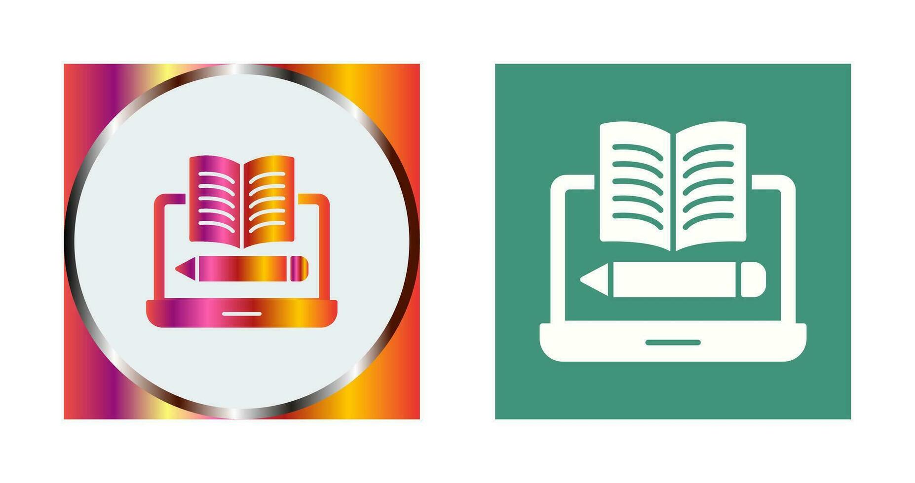 Written Vector Icon