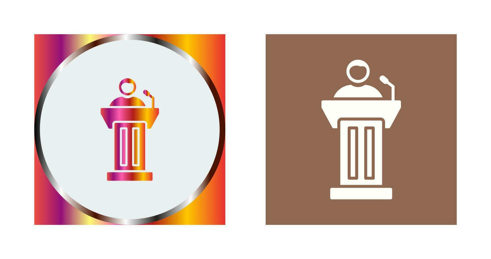 Podium Vector Icon