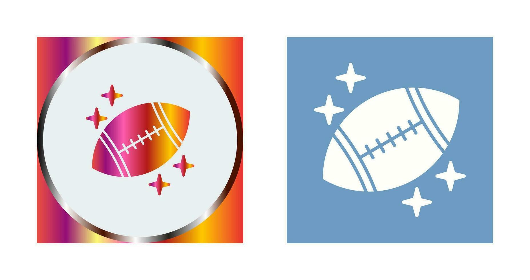 Rugby Vector Icon