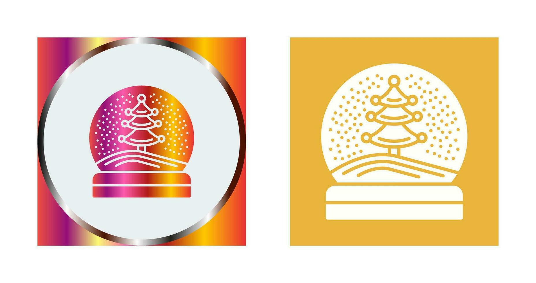 Snow Glob Vector Icon