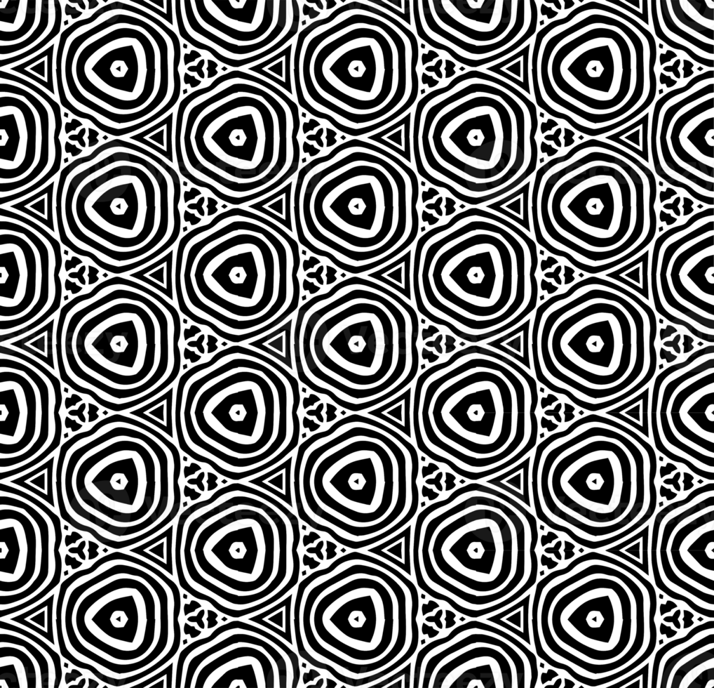 Black seamless abstract pattern. Overlay for background and backdrop. Ornamental design. PNG graphic illustration with transparent background.