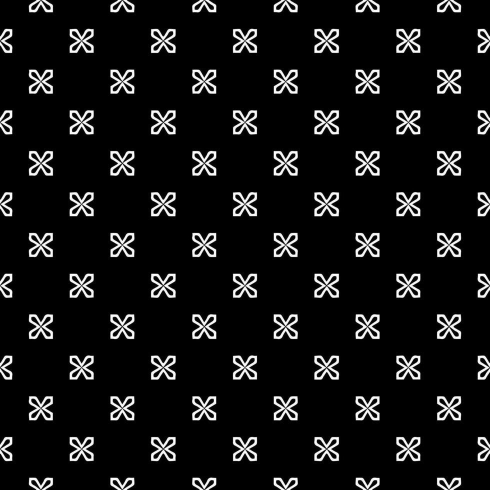 Black and white seamless abstract pattern. Background and backdrop. Grayscale ornamental design. vector