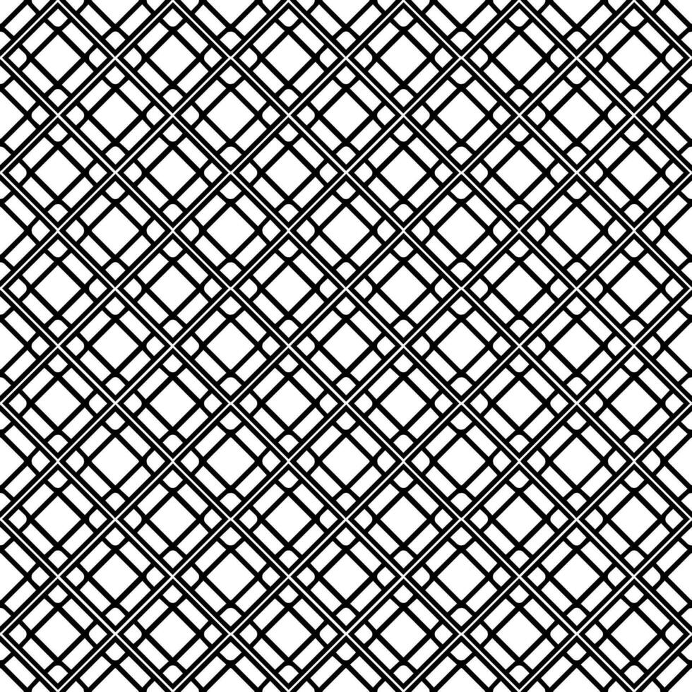 Black and white seamless abstract pattern. Background and backdrop. Grayscale ornamental design. vector