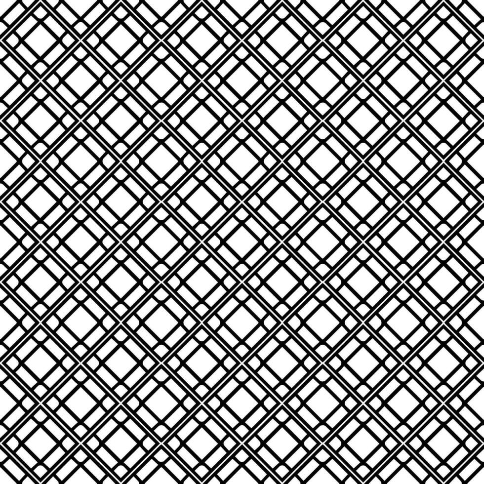 patrón abstracto sin costuras en blanco y negro. fondo y telón de fondo. diseño ornamental en escala de grises. vector