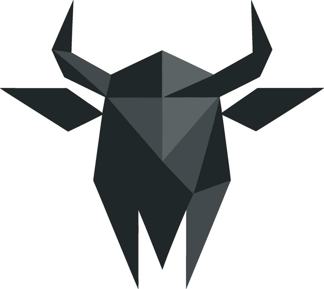 Vector Dairy Cow Logo Black for App Dairy Cow Logo Icon Black Vector