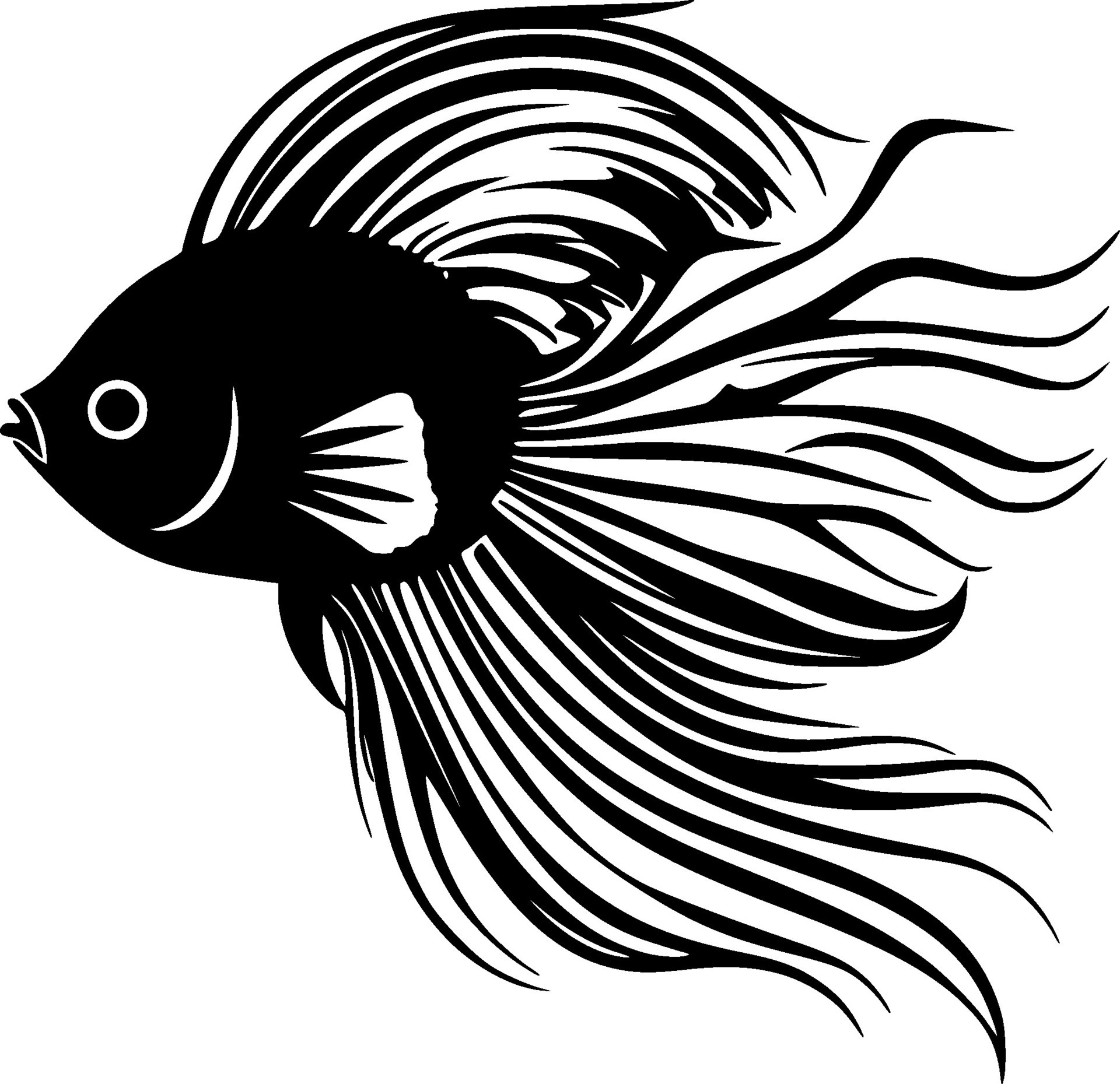 Fish - High Quality Vector Logo - Vector illustration ideal for T-shirt