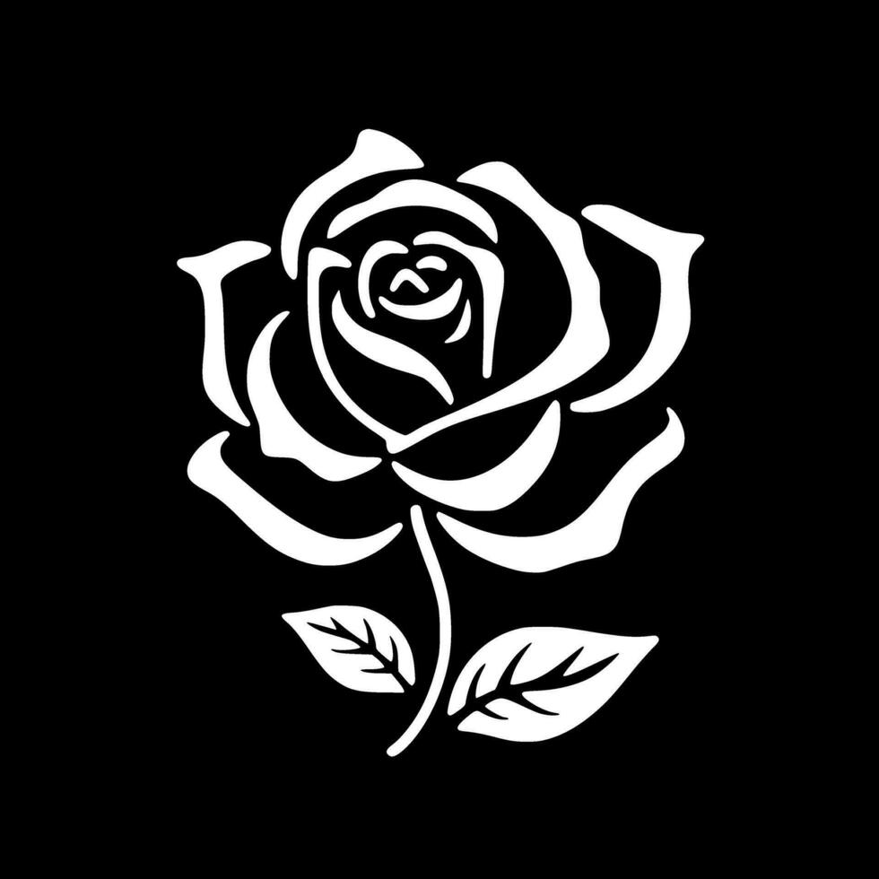 Flower - Minimalist and Flat Logo - Vector illustration