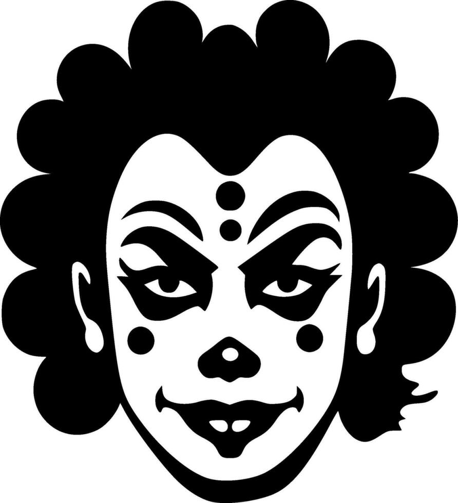 Clown - High Quality Vector Logo - Vector illustration ideal for T-shirt graphic