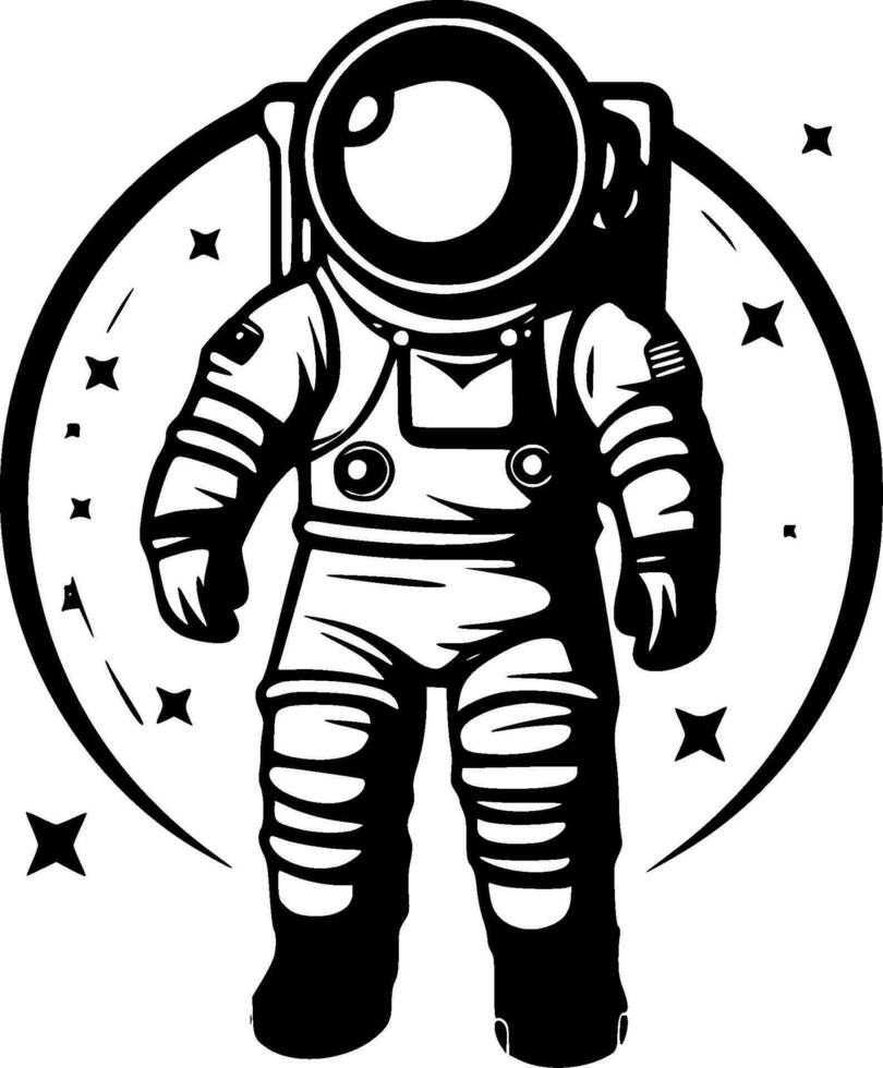 Astronaut - High Quality Vector Logo - Vector illustration ideal for T-shirt graphic