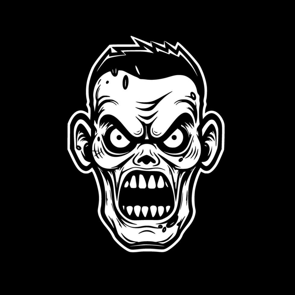 Zombie - High Quality Vector Logo - Vector illustration ideal for T-shirt graphic