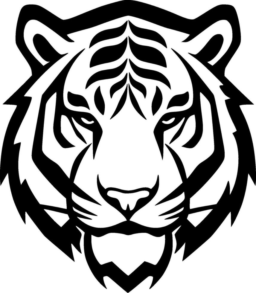 Tiger - High Quality Vector Logo - Vector illustration ideal for T-shirt graphic