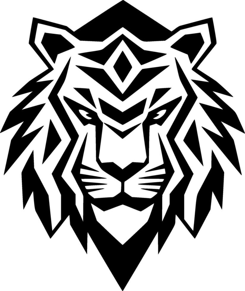 Tiger - High Quality Vector Logo - Vector illustration ideal for T-shirt graphic