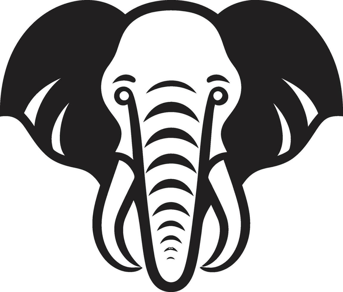 elefante vector logo icono para un marca esa es uno de un manada elefante vector logo icono para un marca esa es fuerte juntos