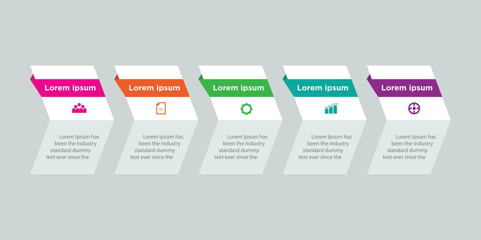 Business Infographic design template Vector with icons and 4 options or steps