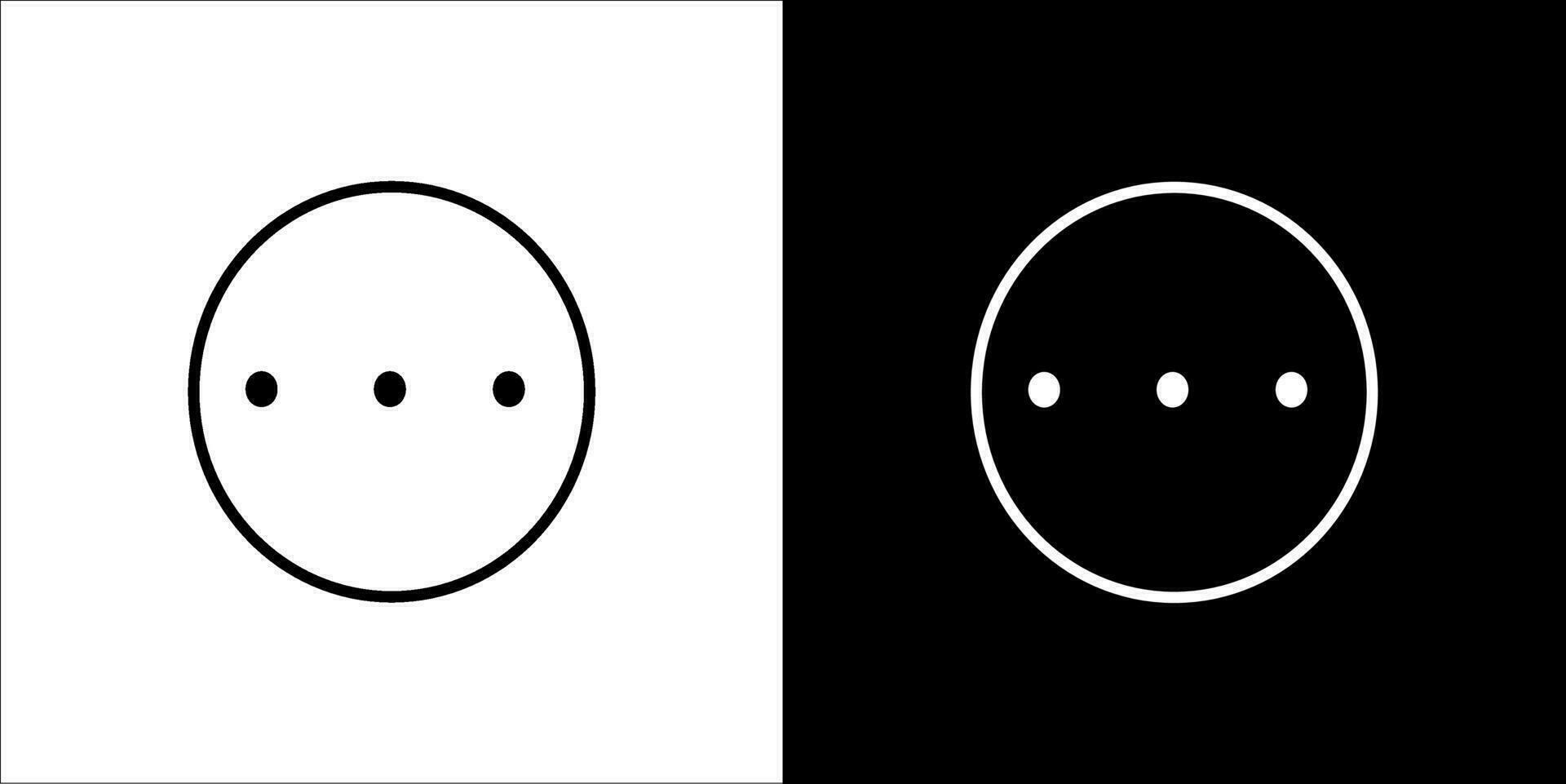 icon menu icon design vector
