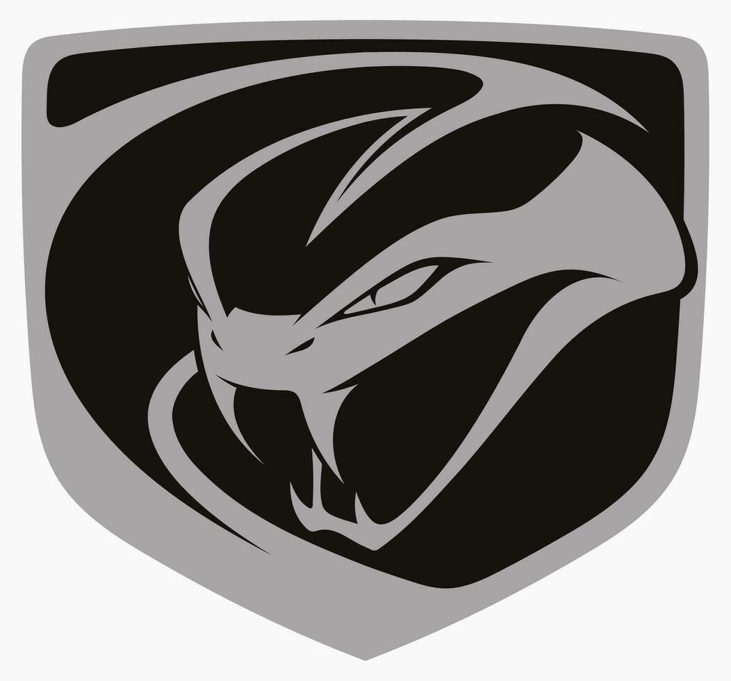 Dodge Viper SRT car logo vector