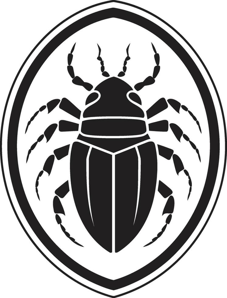 Flea Logo Scratch and Sneeze Flea Logo The Tiny Terror vector