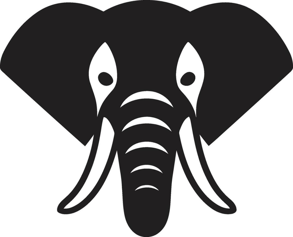 Elephant Logo for Clothing A Trendy and Fashionable Design Elephant Logo for Merchandise A Unique and Memorable Design vector