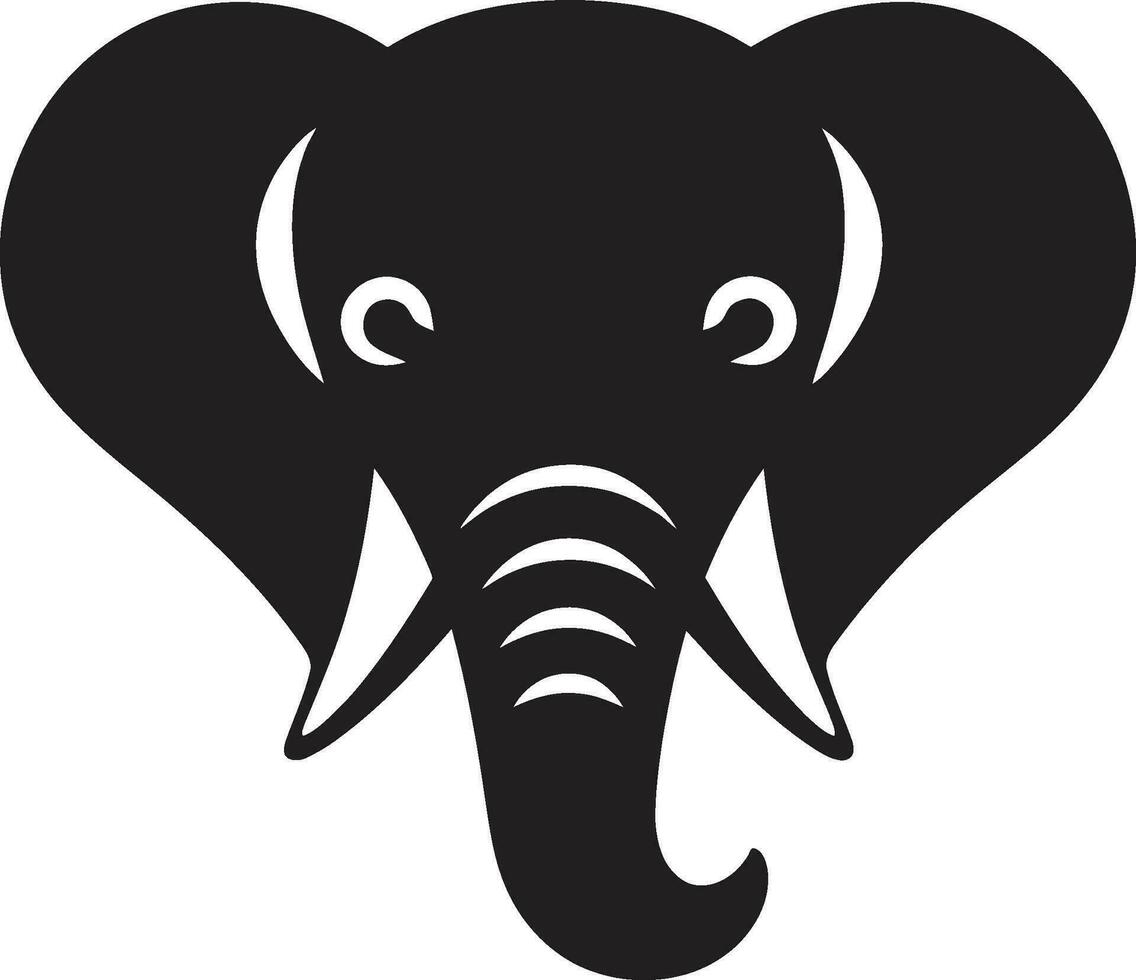 elefante logo para social medios de comunicación un sorprendentes y atractivo diseño elefante logo para márketing un versátil y eficaz diseño vector