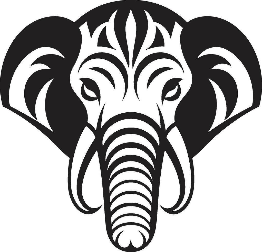 elefante logo con caligráfico fuente un símbolo de lujo y sofisticación elefante logo con serif fuente un símbolo de tradicion y confiar vector