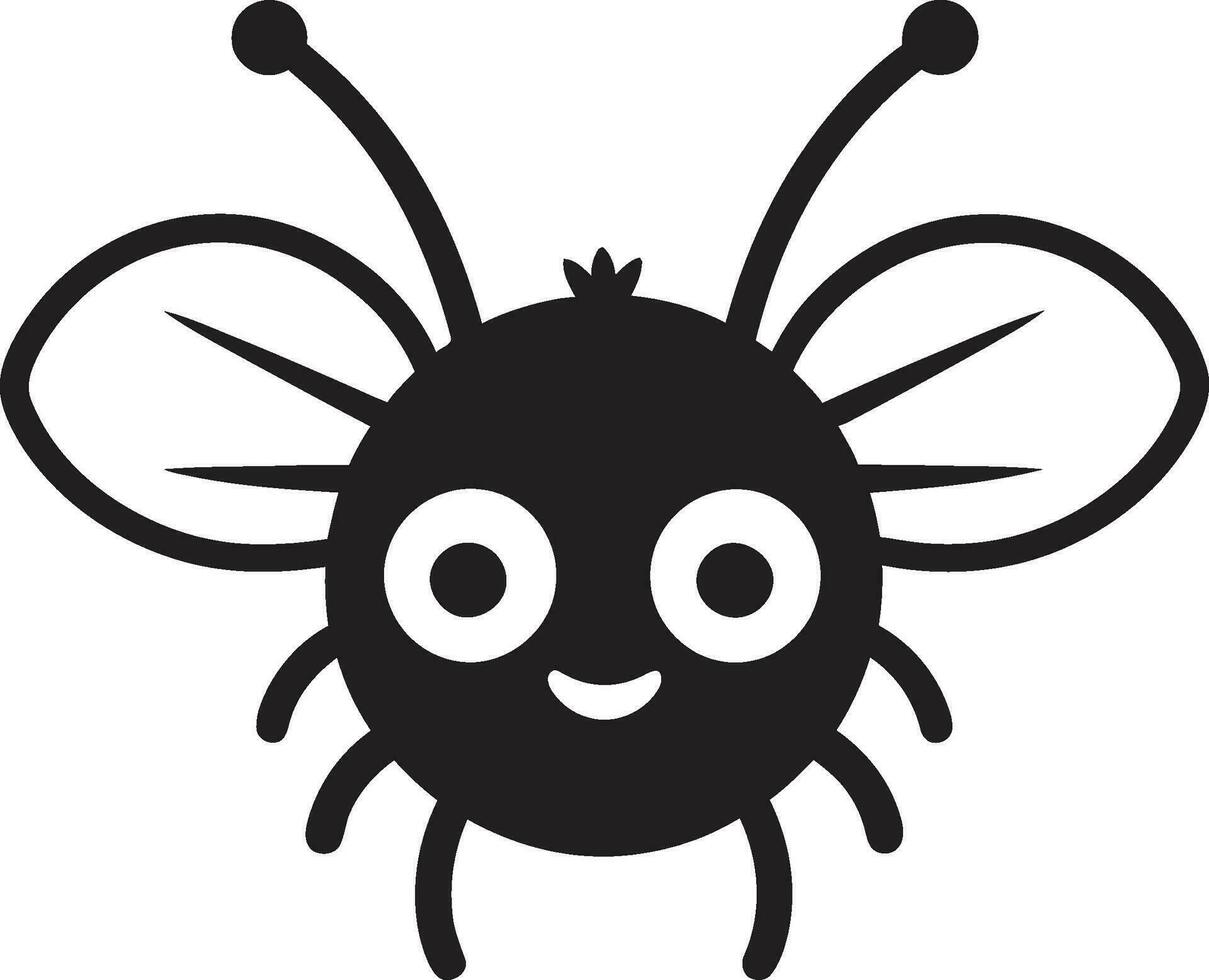 pulga logo con pulga gratis mascota un símbolo de salud y felicidad pulga logo que produce picor pero linda vector