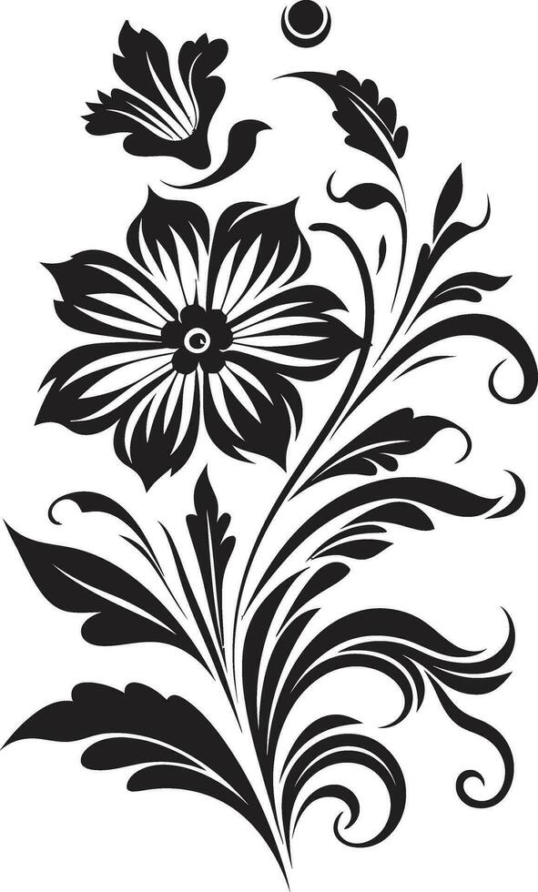 Floral Social Media Icon Floral App Icon vector