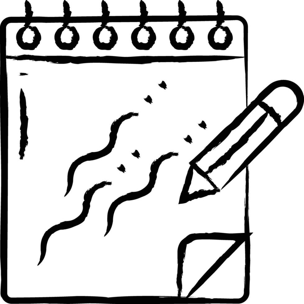 Sketchbook hand drawn vector illustration 34031717 Vector Art at Vecteezy