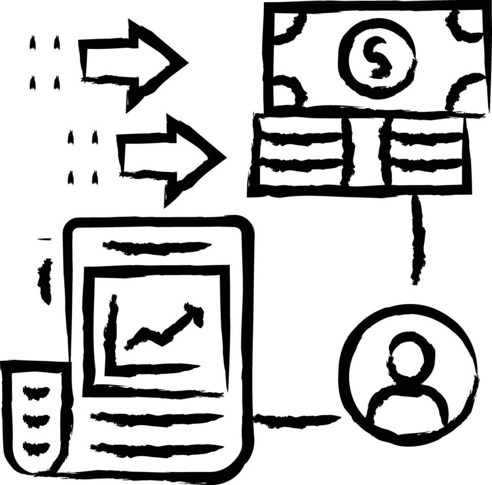 Accredited Investor hand drawn vector illustration