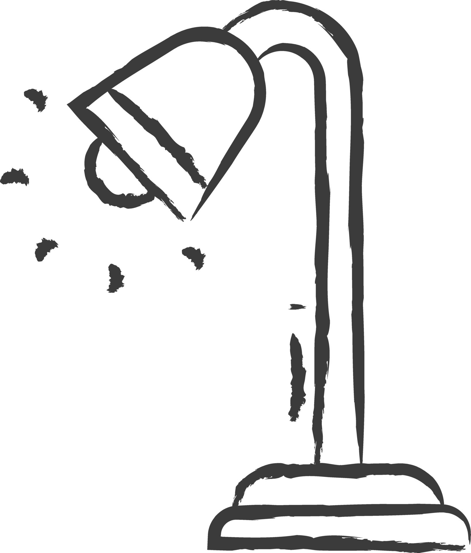 Table lamp hand drawn vector illustration 34032412 Vector Art at Vecteezy