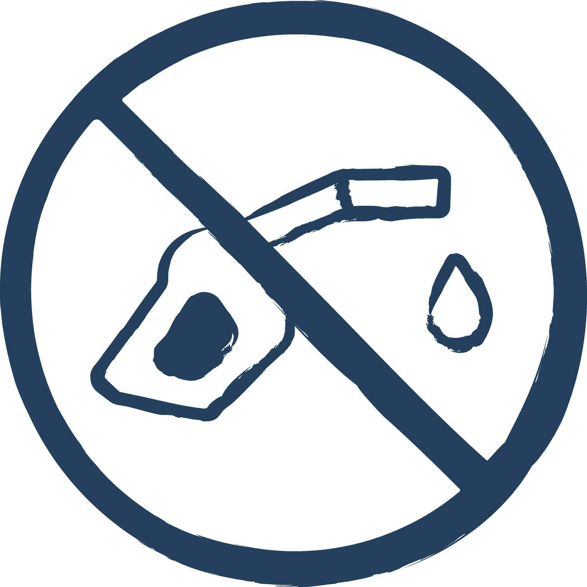 No gas hand drawn vector illustration 34032617 Vector Art at Vecteezy