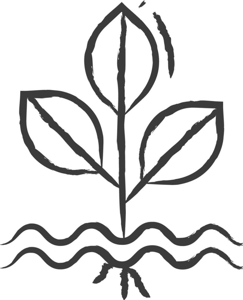 Sweeping hand drawn vector illustration