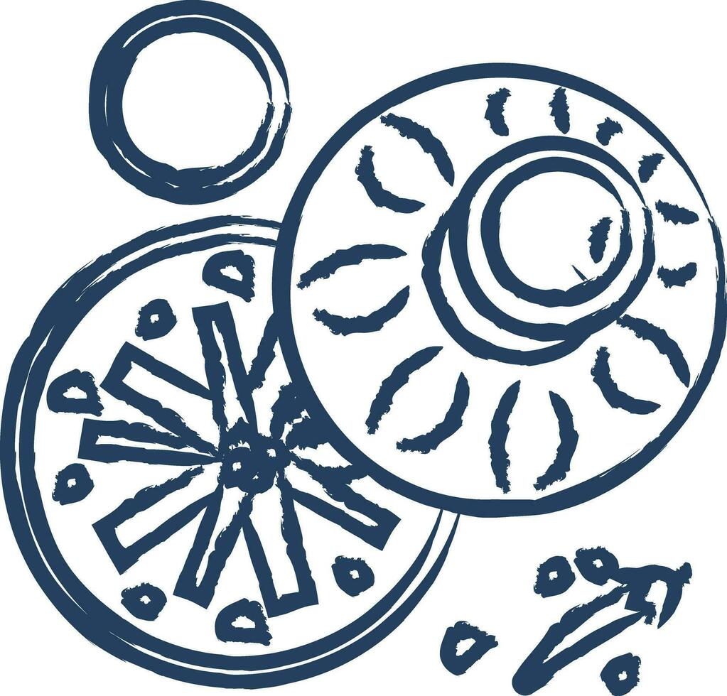 Tagine hand drawn vector illustration