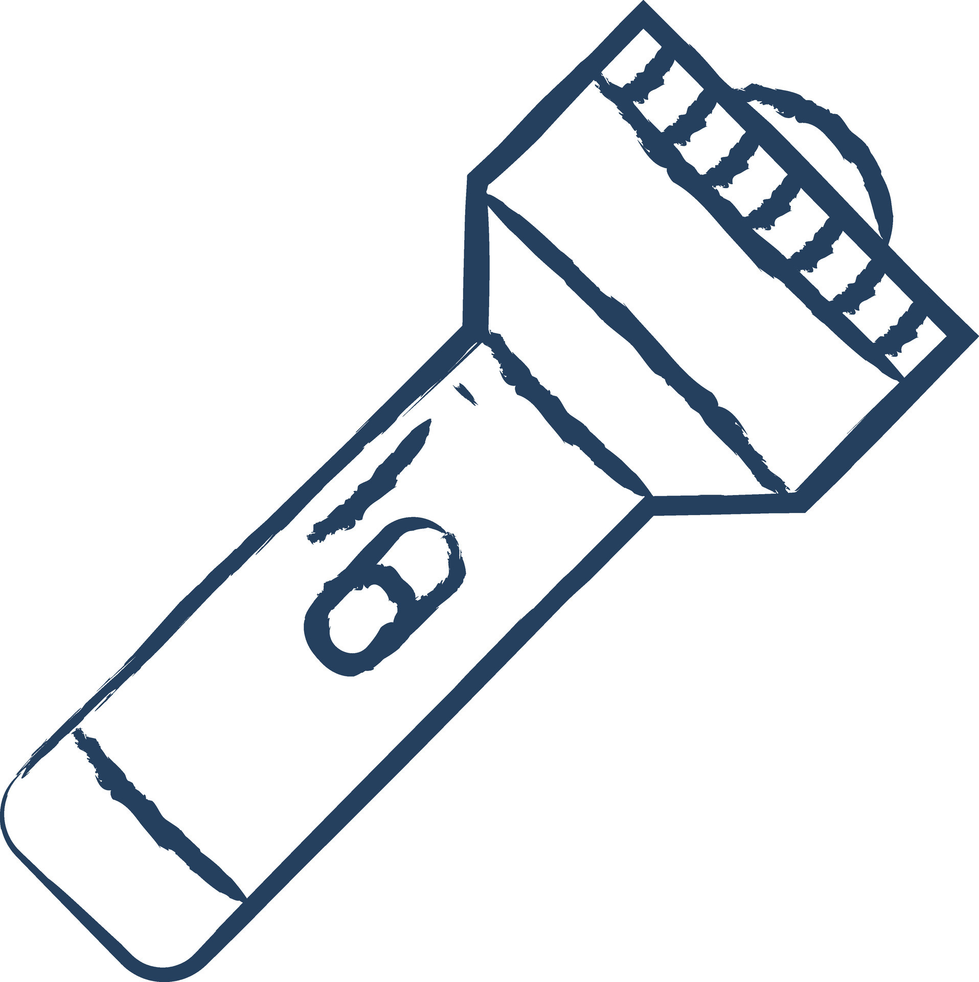 Torch hand drawn vector illustration 34033455 Vector Art at Vecteezy