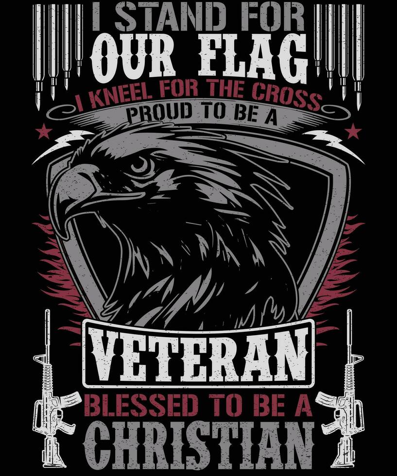 I Stand For Our Flag Kneel For The Cross Veteran T Shirts I Stand For Our Flag Kneel For The Cross Veteran T Shirts