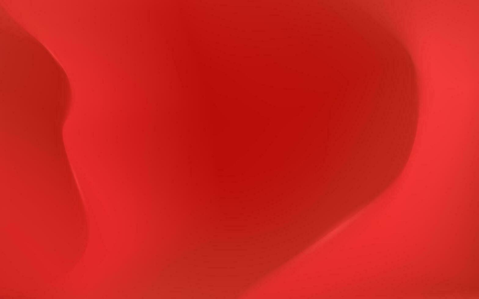 Red gradient mesh background in a colorful smooth textured backdrop. vector
