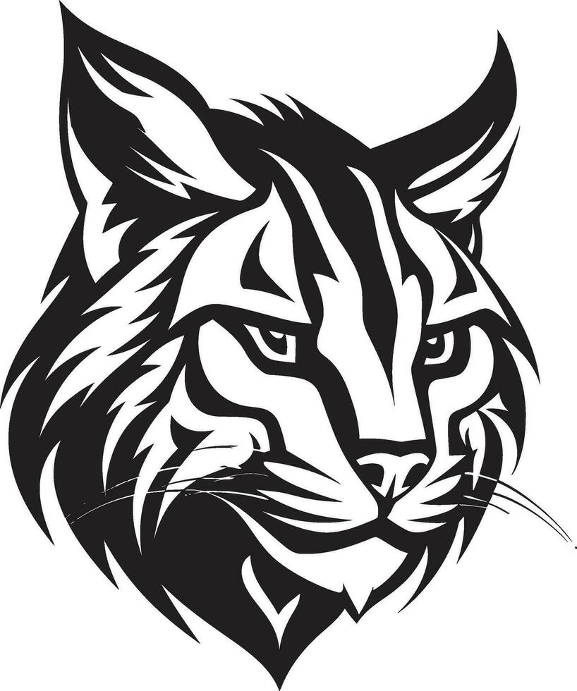 Regal Hunters Ambassador Vector Symbol Simplistic Prowl Iconic Lynx Emblem