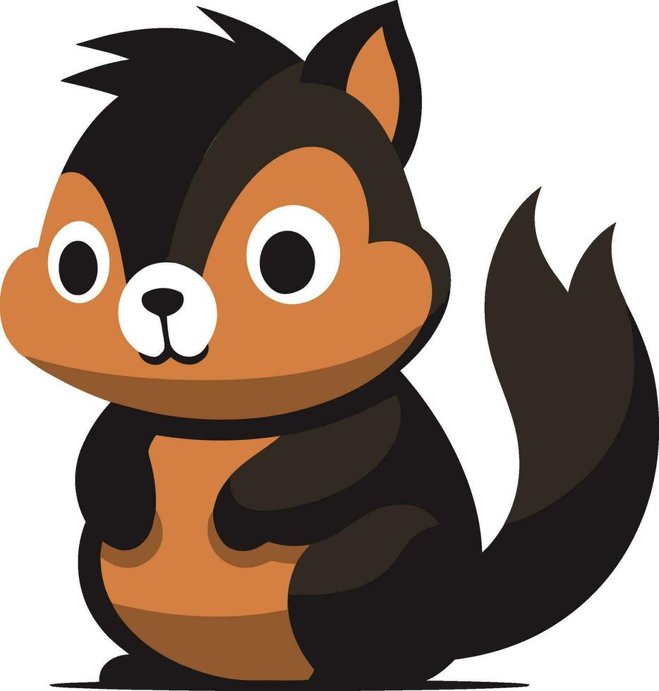 Chipmunk Logo Icon For Artist Chipmunk Logo Icon For Writer vector
