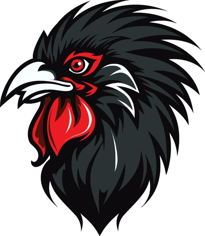 Rooster Symbol with Versatility Rooster Logo in Timeless Elegance vector