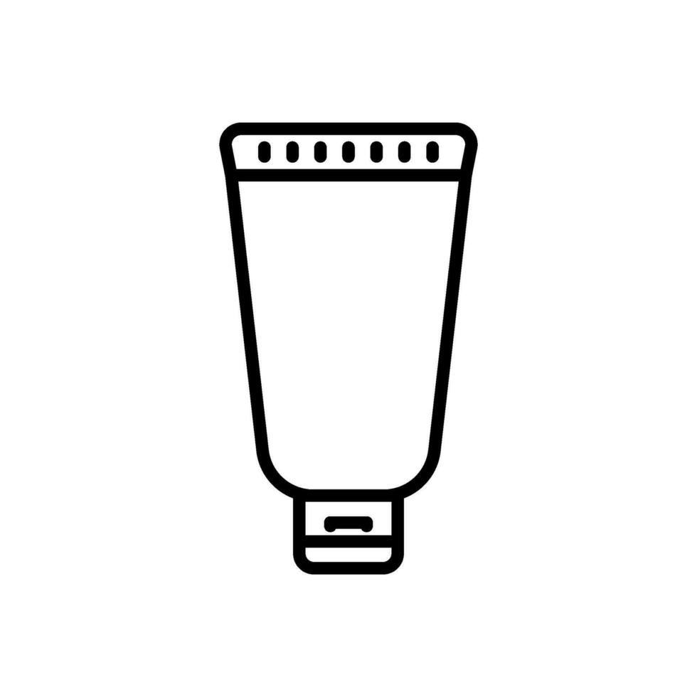 face wash soap vector icon in line style