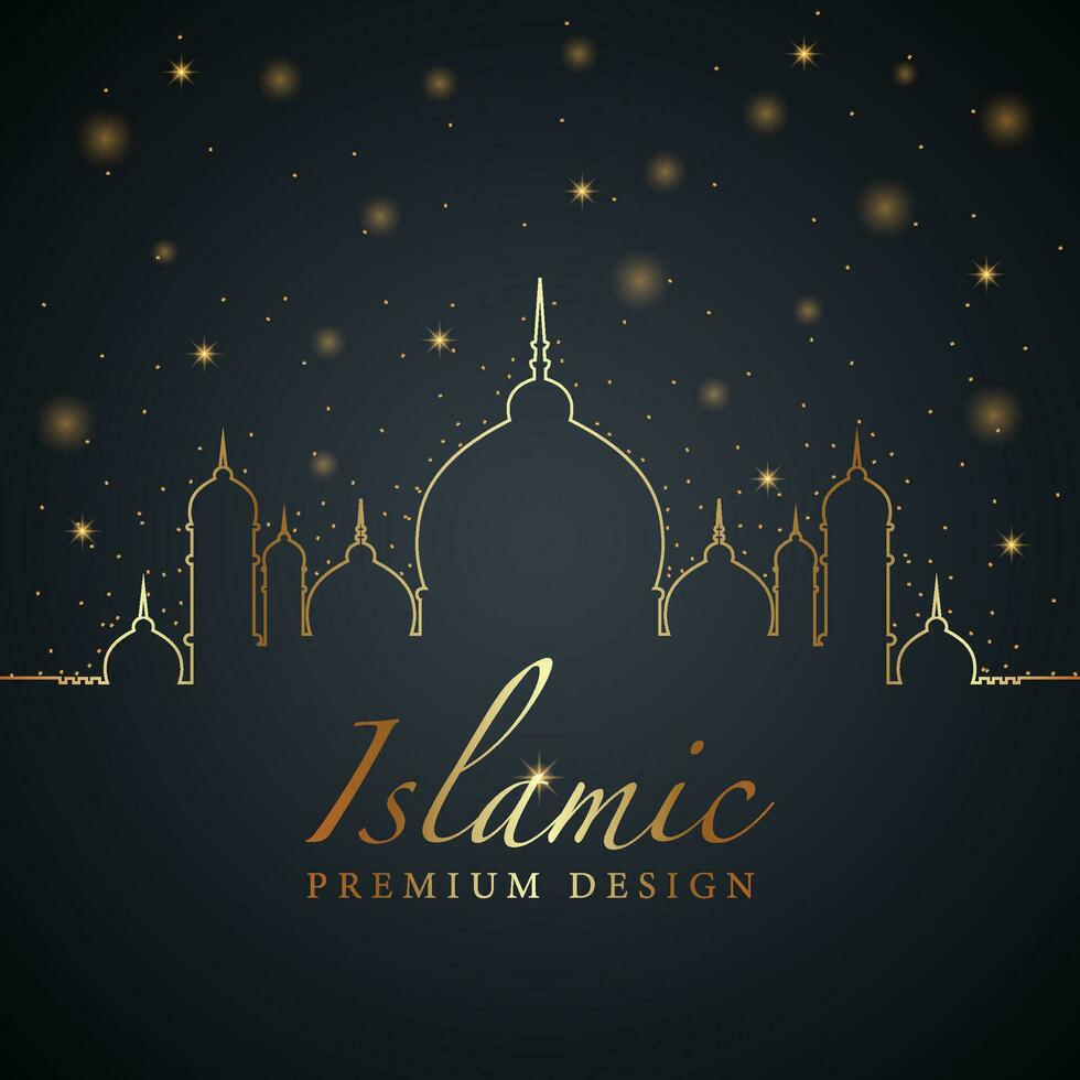 Ramadán kareem póster diseño. vector ilustración para islam rápido festival evento