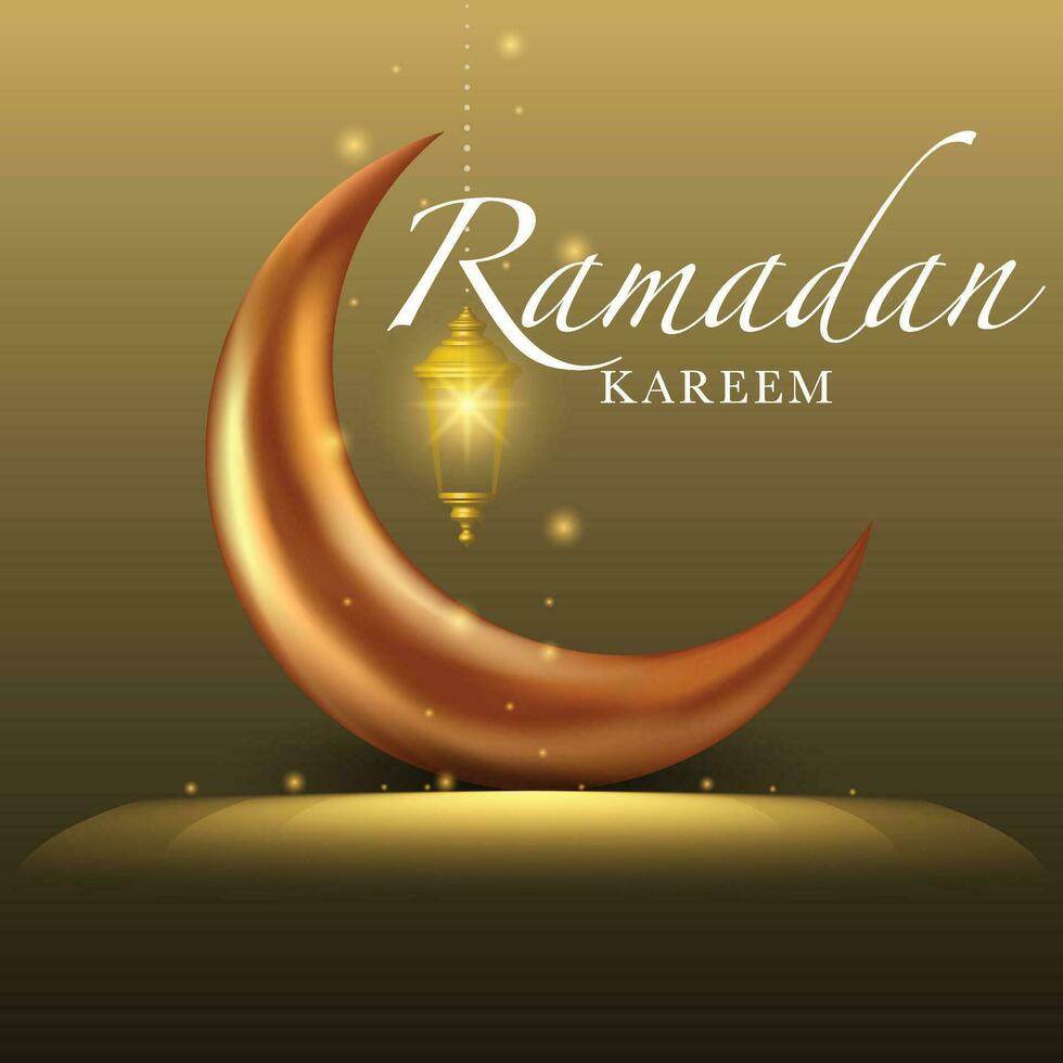 ramadan kareem Background Design. Greeting Card, Banner, Poster. Vector Illustration.