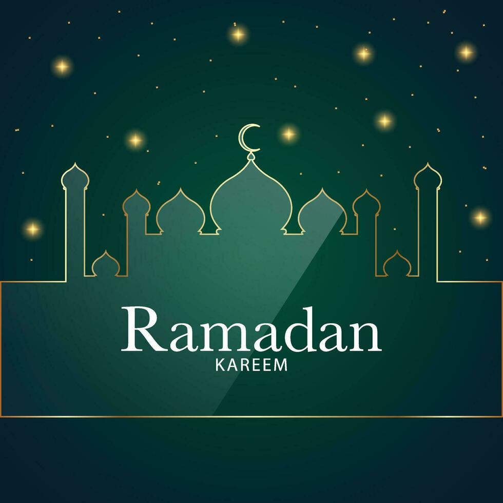 ramadan kareem Background Design. Greeting Card, Banner, Poster. Vector Illustration.