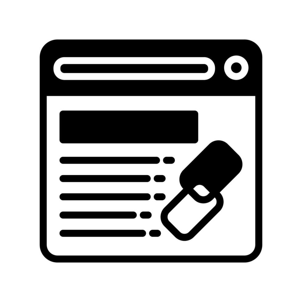 Data Link icon in vector. Illustration vector