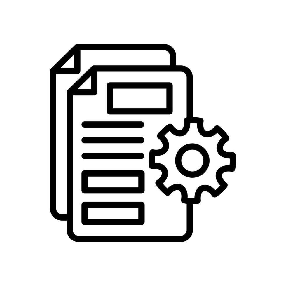 Content Management icon in vector. Illustration vector