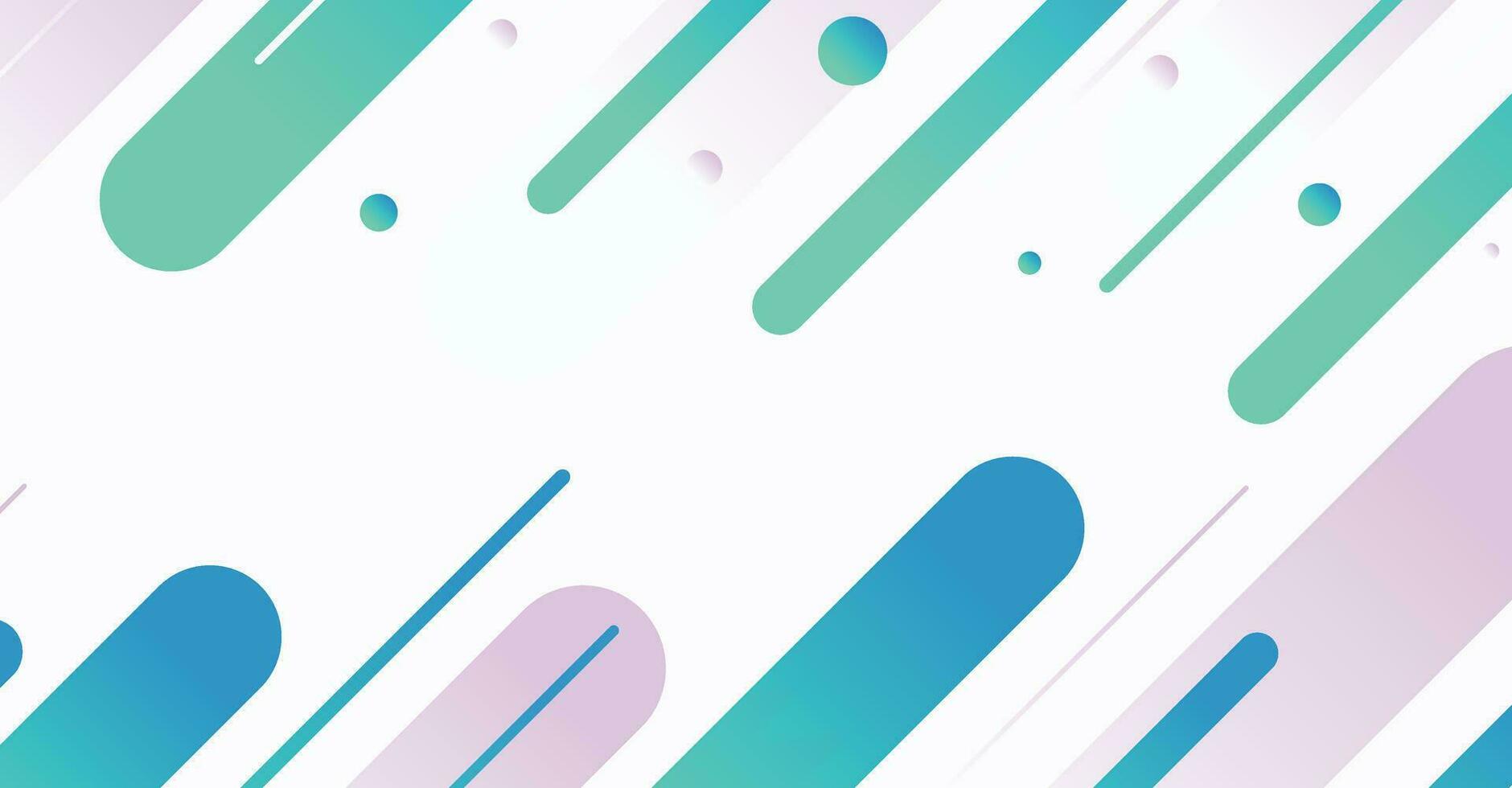 Abstract minimal geometric shape background with gradient vector