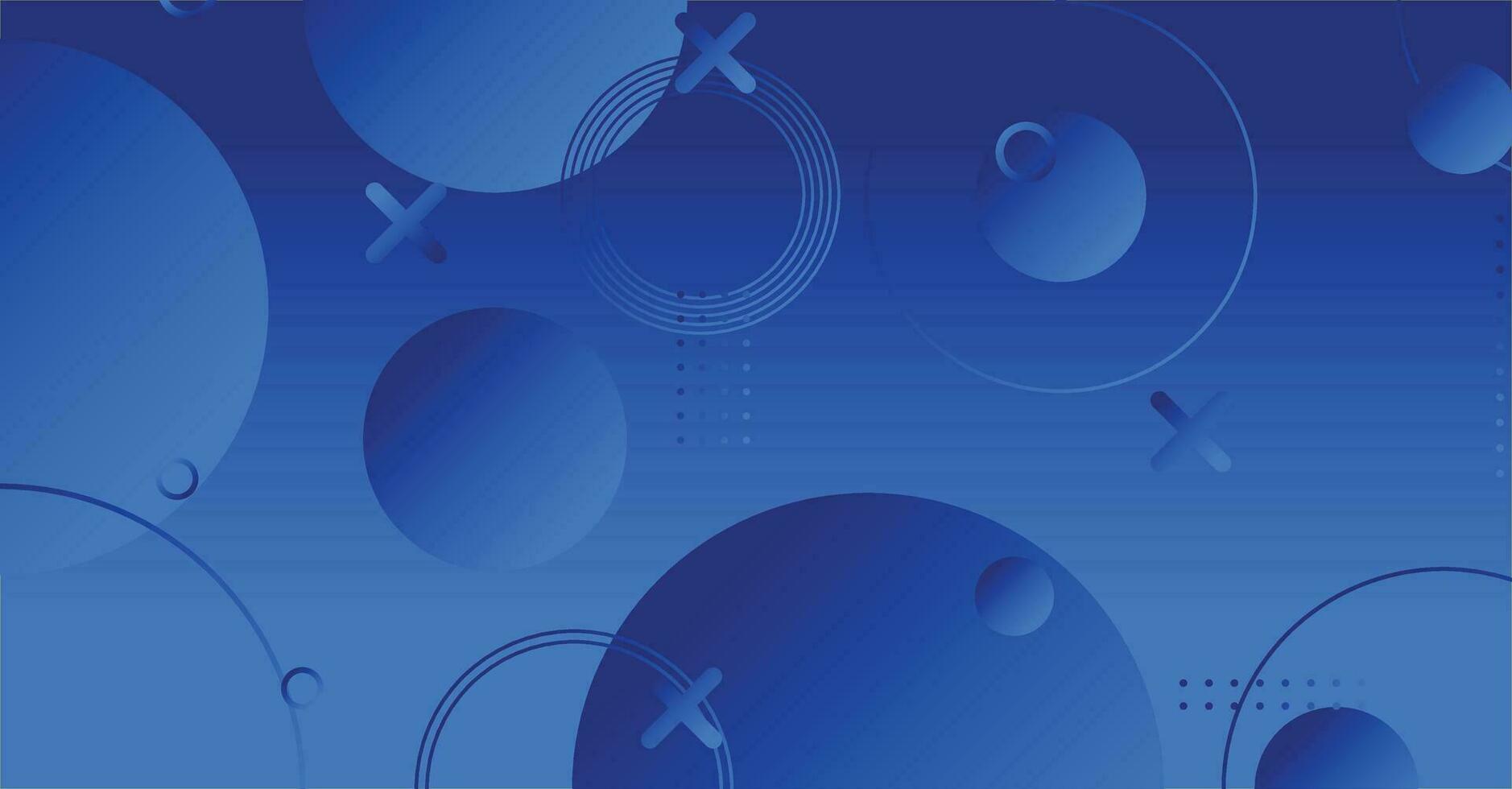 Abstract colorful geometric background. Blue elements with gradient vector