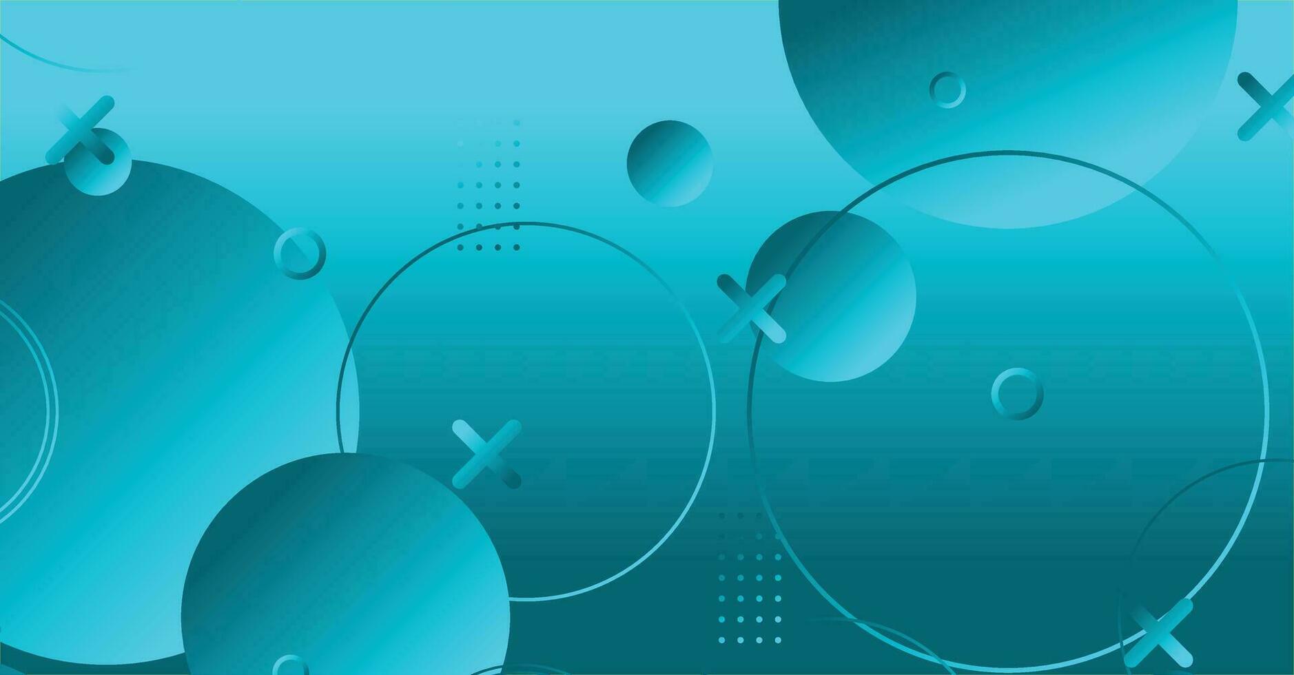 Abstract colorful geometric background. Blue elements with gradient vector